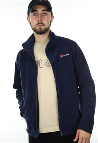 VINTAGE BERGHAUS ZIP UP FLEECE TOP