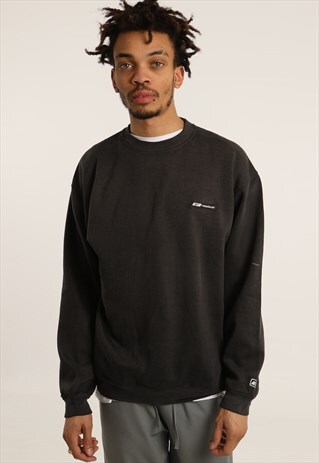 VINTAGE REEBOK EMBROIDERED SPELL OUT SWEATSHIRT