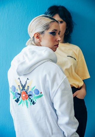 JUANJO LOPEZ X STORM SHOP HOODIE WHITE