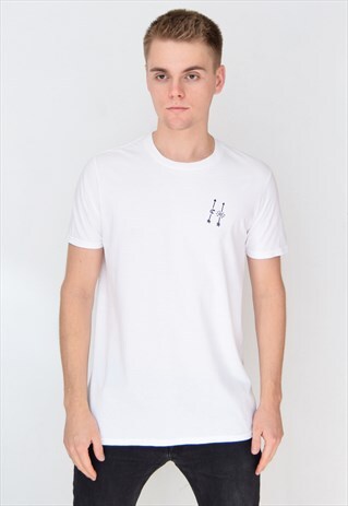 WHITE ARROWS (NAVY) T-SHIRT