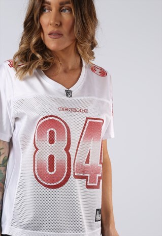 VINTAGE NFL T-SHIRT SPORT JERSEY TOP FOOTBALL UK 12 (JACB)