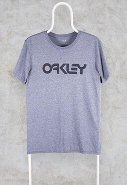 Grey Oakley T Shirt Medium