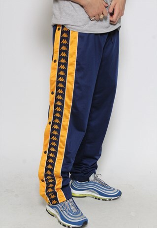 VINTAGE KAPPA TAPE LOGO TROUSERS