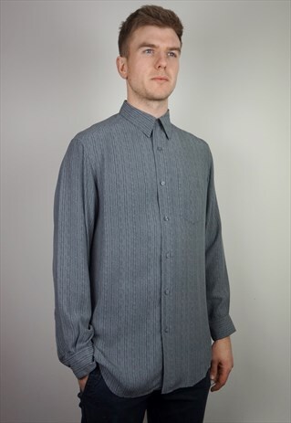 PURE SILK PATTERNED SHIRT