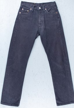 90s Levis 501 Black Red Tab  Jeans - B3026