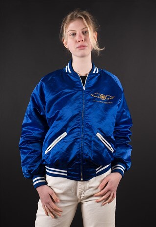 VINTAGE 90'S MADE IN USA VARSITY JACKET