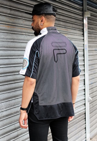 VINTAGE FILA SHORT SLEEVE SPORTS TRACKSUIT JACKET