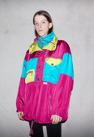 90S WINDBREAKER SPORTWEAR TECHNO UNISEX ANORAK JACKET