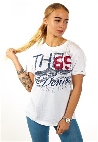 VINTAGE TOMMY HILFIGER T-SHIRT T354