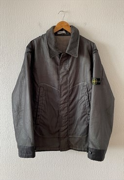 Vintage STONE ISLAND Jacket Monofilament Mesh Coat Work 04