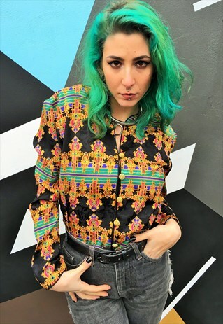 VINTAGE CHINESE SILK SUMMER JACKET