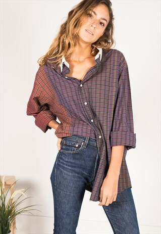 VINTAGE 80S POLO RALPH LAUREN SHIRT / R131