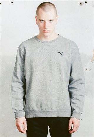 VINTAGE MONOCHROME PUMA SWEATSHIRT