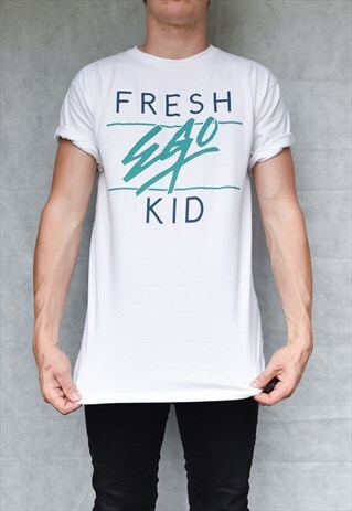 FRESH EGO KID LONGLINE TEE SIZE L