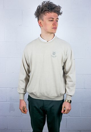 VINTAGE BURBERRY GOLF JUMPER