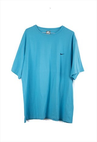 VINTAGE NIKE SPORT T-SHIRT IN BLUE XL