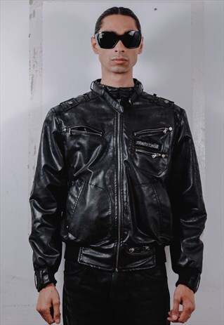 ROBERTO CAVALLI BIKER JACKET