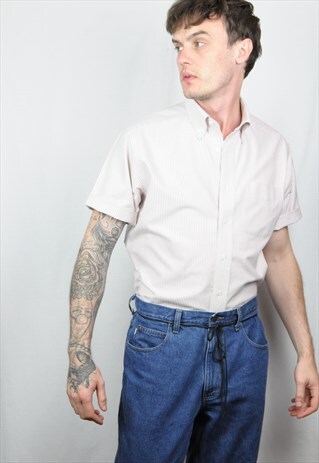 PINK PINSTRIPE SHIRT