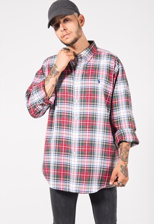 VINTAGE 80S POLO RALPH LAUREN SHIRT / S1431