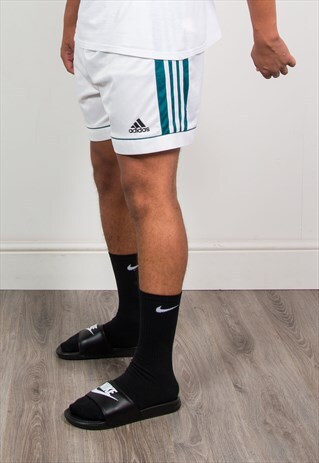 ADIDAS WHITE SHORTS