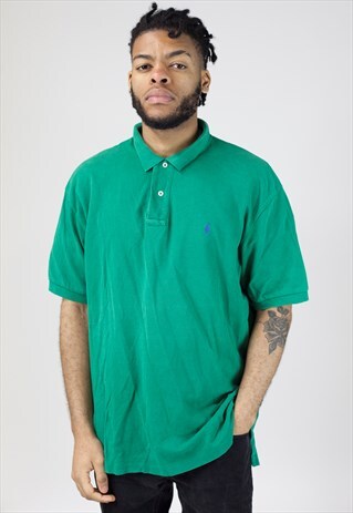 VINTAGE POLO RALPH LAUREN GREEN POLO SHIRT