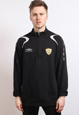 VINTAGE UMBRO HALF ZIP SWEATSHIRT