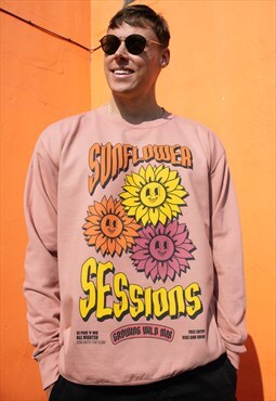 Sunflower Sessions Men's Festival Sweatshirt 