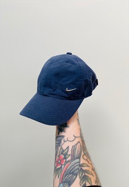 Vintage Rare 90s Nike Swoosh Hat Cap