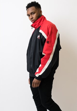 VINTAGE CHAMPION WINDBREAKER JACKET