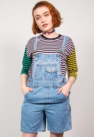 VINTAGE 90'S DENIM DUNGAREES