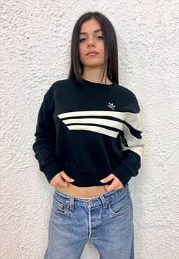 Vintage Adidas Originals y2k crop crewneck sweatshirt