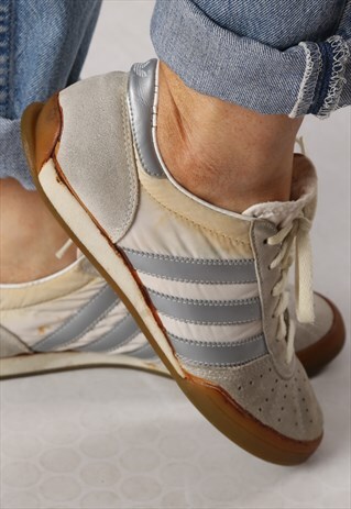 ADIDAS INDOOR PRO BADMINGTON TRAINERS 1985 UK 7 RARE (BB4J)