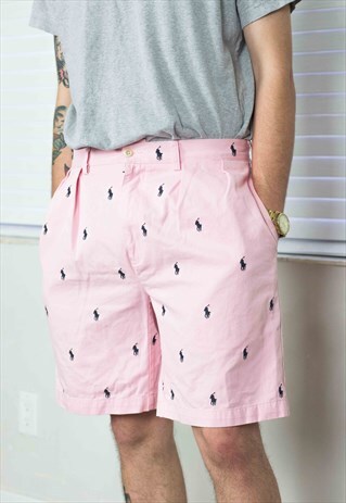 VINTAGE RALPH LAUREN SHORTS LOGO 90S X 13.1