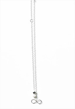 Infinity Anklet 925 Sterling Silver