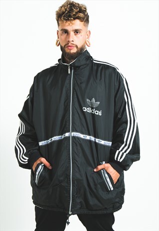 VINTAGE 90S ADIDAS WINDBREAKER JACKET / S5644
