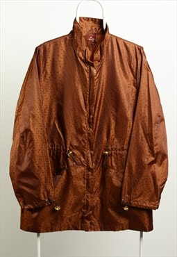 Vintage Portomoro Windbreaker Trench Jacket Gold