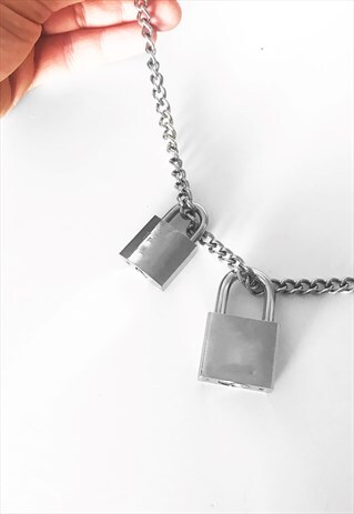 PADLOCK ACCESSORIES KEY RING CHARM PENDANT FOR JEAN CHAIN