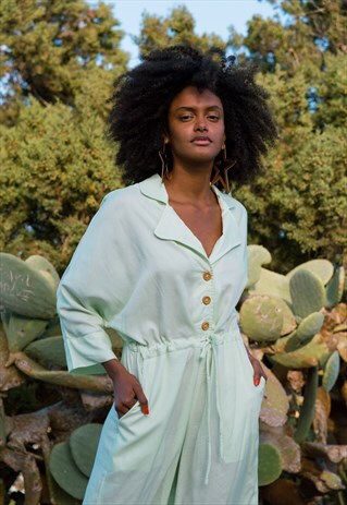 MICKI - LIGHT WEIGHT COTTON JUMPSUIT