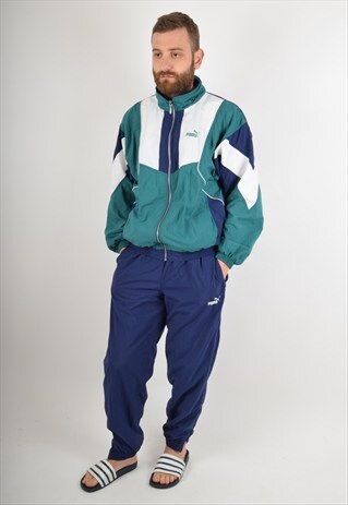 VINTAGE PUMA TRACKSUIT 90'S SIZE M (2104)