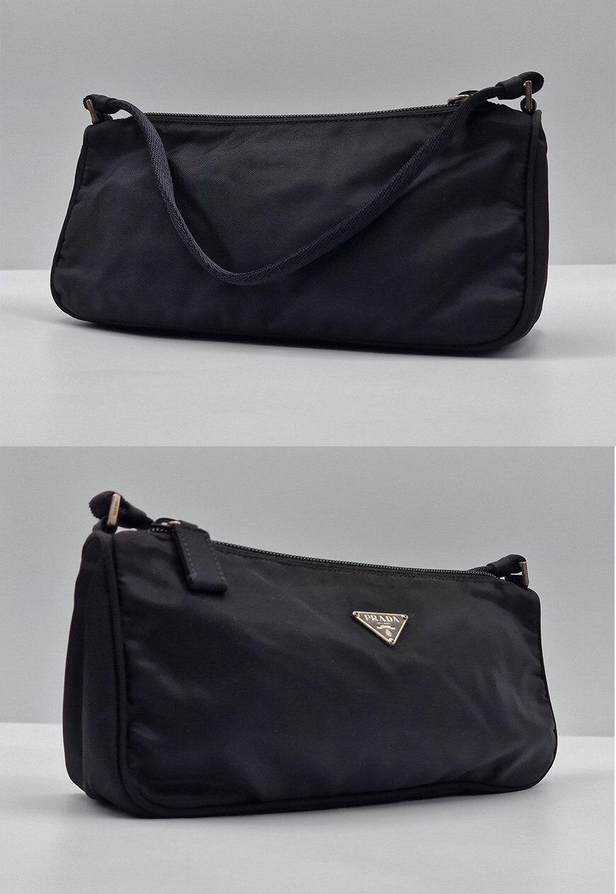 Vintage prada 2025 tessuto bag