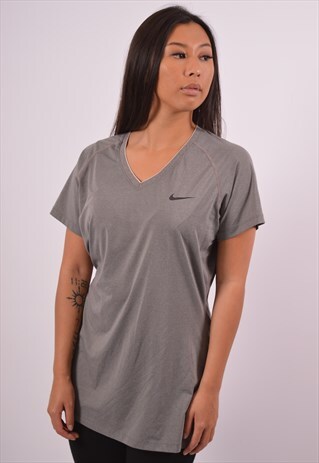 VINTAGE NIKE T-SHIRT TOP GREY