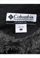 BEYOND RETRO VINTAGE COLUMBIA BLACK CLASSIC ZIP-FRONT MOUNTA