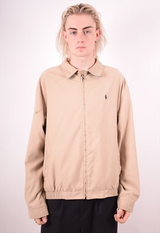 POLO RALPH LAUREN MENS VINTAGE HARRINGTON JACKET XL 90S