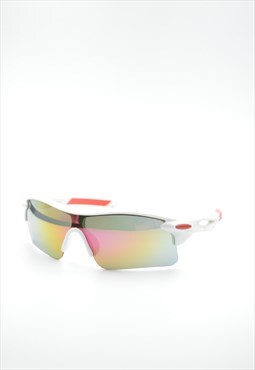 Vintage white sports sunglasses 