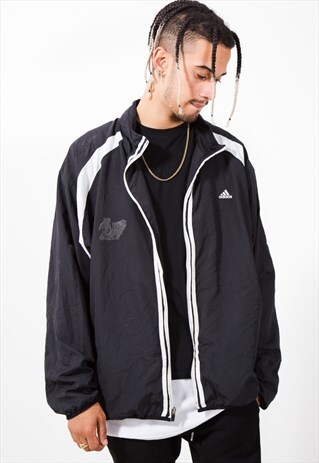 VINTAGE 80'S ADIDAS SPORT TECHNICAL JACKET / S2417