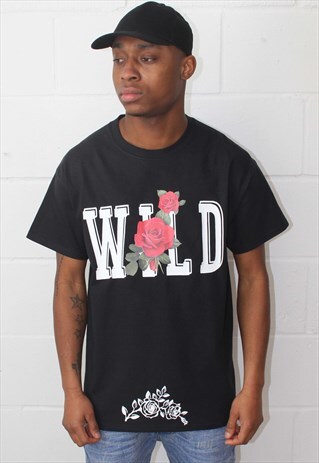 BLACK WILD T-SHIRT
