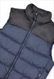 THE NORTH FACE NUPSTE 700 DOWN FILL PUFFER GILET NAVY BLUE