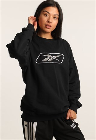 VINTAGE REEBOK EMBROIDERED SWEATSHIRT