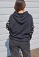 Y2K VINTAGE REWORKED TOMMY HILFIGER LACE & POLKA DOT HOODIE