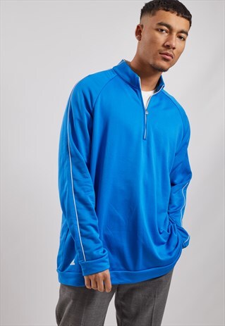 VINTAGE ADIDAS 1/4 ZIP SWEATSHIRT